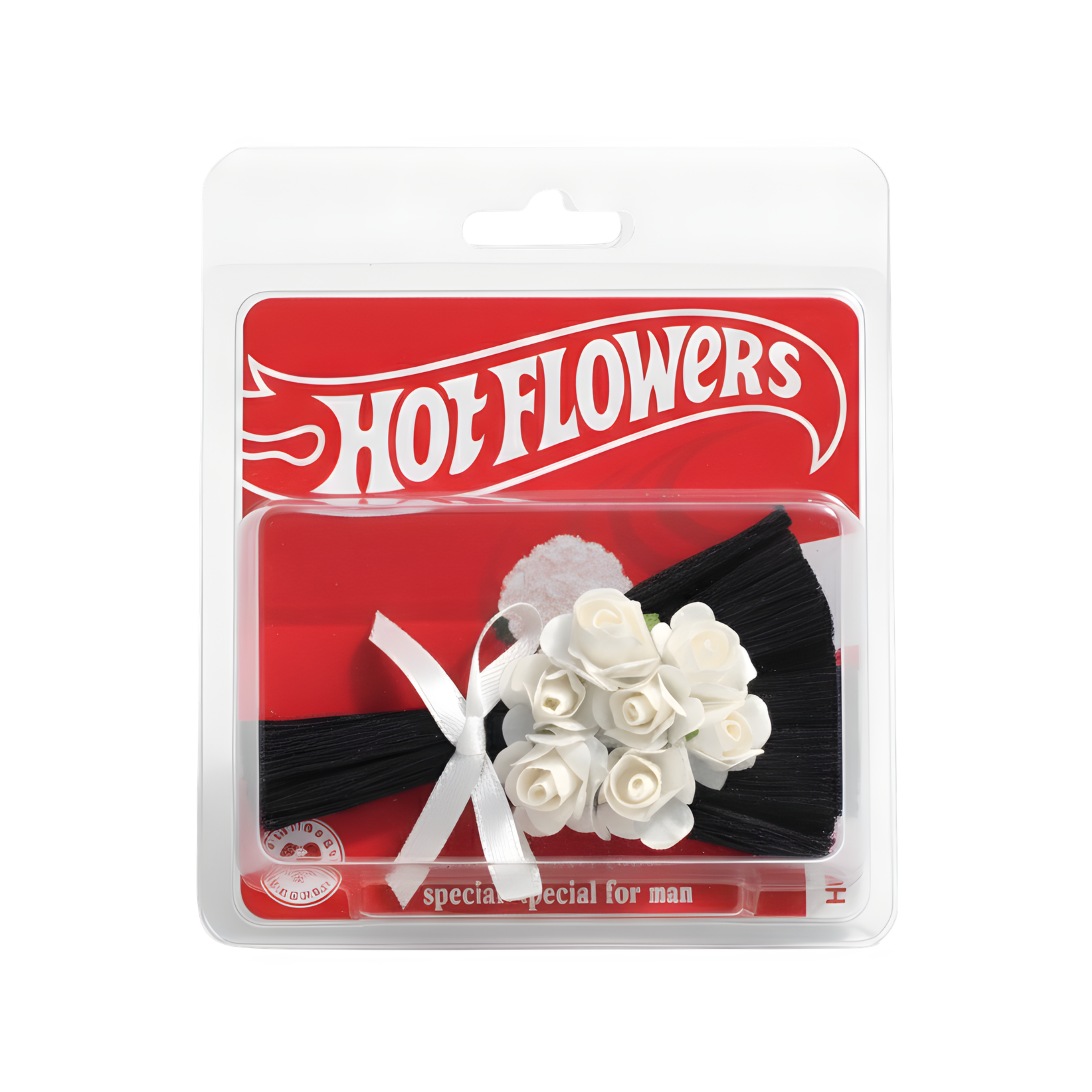 Hot Flowers Özel Tasarım Çiçekli Koleksiyon Ürünü Beyaz Çiçek Buketi Minik Buket